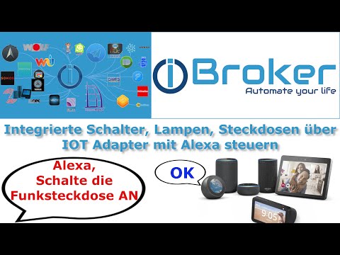 IoBroker Datenpunkt Erklärung  z.B. Lampen Geräte  in IOT Adapter bringen und über Alexa steuern
