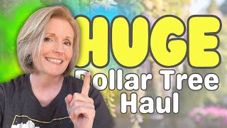 HUGE Dollar Tree Spring Haul - Crafting Home Organization Easter