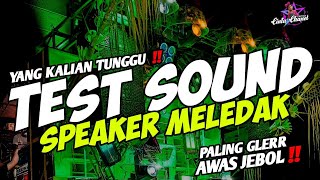 Download lagu AWAS JEBOL ‼️DJ CEK SOUND FULL VARIASI HOREG NULUP BASS NJEDUG • COCOK BUAT TES SOUND SYSTEM  mp3