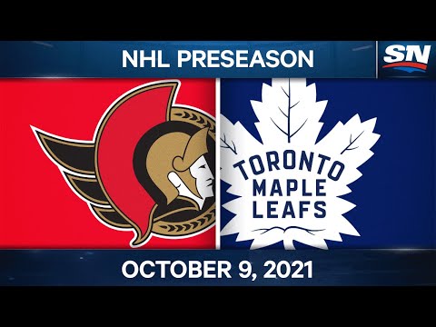 NHL Pre-Season Highlights | Senators vs. Maple Leafs - Oct. 9, 2021