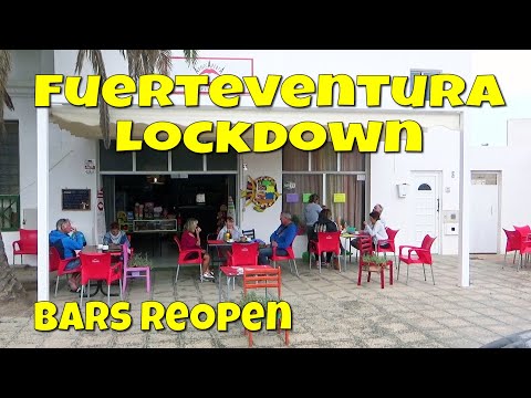 Fuerteventura Lockdown - Things start to ease and bars open