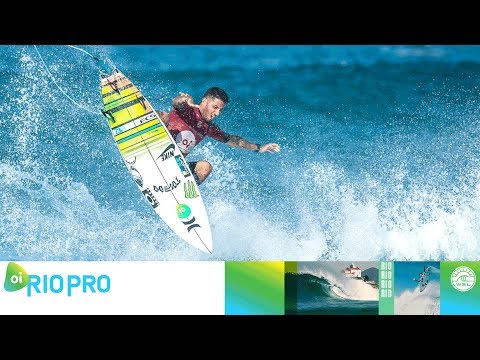 Filipe Toledo's 8.67 Takes Down Julian Wilson in the Semifinals - Oi Rio Pro 2018