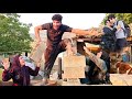 Hugging The Family Through Panic While Building A Hard Village Life