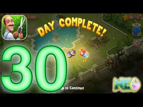 Gardenscapes: Gameplay Walkthrough Part 30 - Level 95 - 98 Complete (iOS, Android)