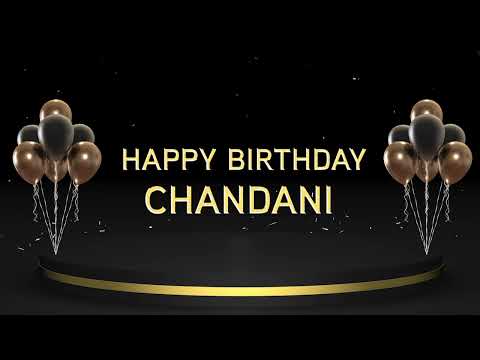 Wish you a very Happy Birthday Chandani