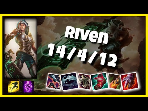 Riven vs Camille Top 11.4 Challenger S11 Gameplay (14/4/12) - TURKISH