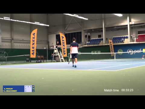Alexela Masters 2014. Anton Pavlov - Alan Brachinsky