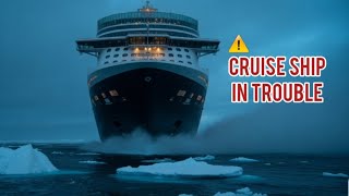 “Cruise Ship in Big Trouble! ⚠️ Ice Waters Emergency Explained”#TheCruiseDiariesTV #travel #titanic 