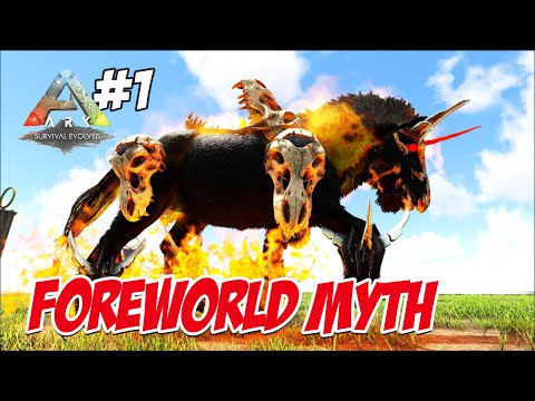 A NEW WORLD IN ARK FOREWORLD MYTH!! - Ark Foreworld Myth #1