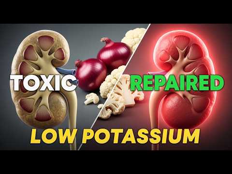 5 Best Low Potassium Foods to Flush Toxins and Repair Kidneys Fast