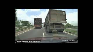 Riding Through Chaos: Timelapse Road Trip on Agra-Gwalior Highway NH44 #AskDushyant #NextStruggle