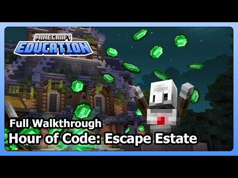 Minecraft Education - Hour of Code: Escape Estate (Full Walkthrough, Longplay)