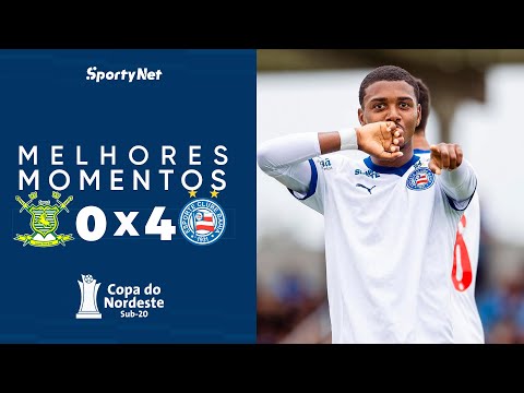 OS MLKS FIZERAM O GUARDIOLA SORRIR! - Sport-PB 0x4 Bahia - Melhores Momentos Copa do Nordeste sub-20