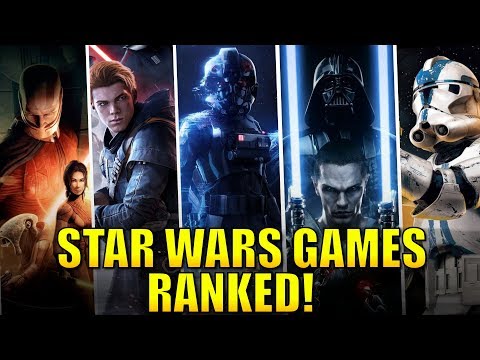 Ranking Star Wars Games from Worst to Best!