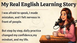 My Real English Learning Story | From Fear To Fluency | Learn English Through Story Level 3 🔥