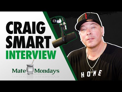 Singer/Songwriter Craig Smart sips Mate and sings, makes us laugh and talks about 1 night stands