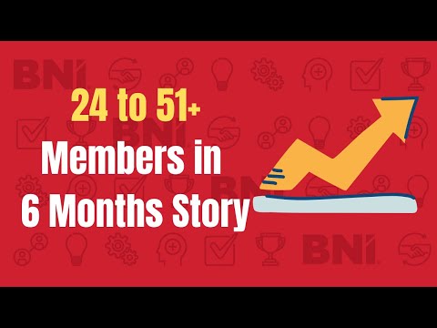 How this BNI Chapter grew from 24 to 51 Members in 6 Months