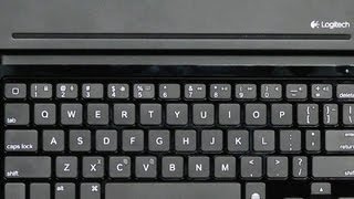 Logitech Ultrathin Keyboard Cover for Ipad Air / iPad Air 2 video