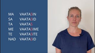 Learn Estonian Language: Past Simple (Part I)