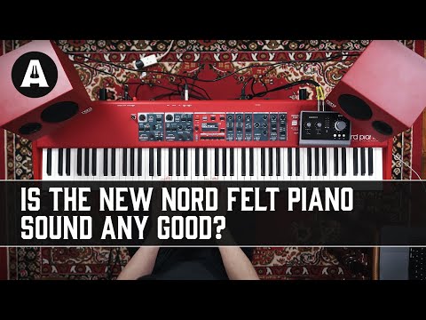 Is the NEW Nord Felt Piano Sound Any Good? - Spitfire Labs vs Nord
