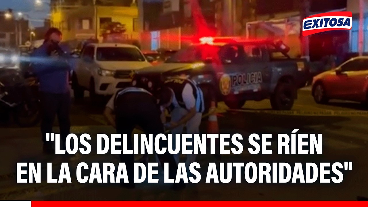 🔴🔵 Acribillan a un hombre en la puerta de la comisaría "Bocanegra" y vecinos exigen seguridad