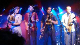 The Souljazz Orchestra - "Mista President" Live in Paris 150410 (Cabaret Sauvage)