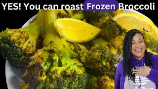 How to Roast Frozen Broccoli - NO THAWING needed | Tanny Cooks