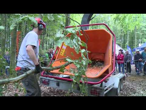 Vandaele puiduhakkurid töös, demopäev