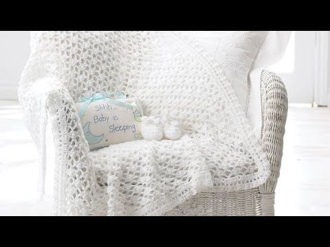 Left Hand Crochet for Beginners Baby Blanket Pattern The Crochet Crowd