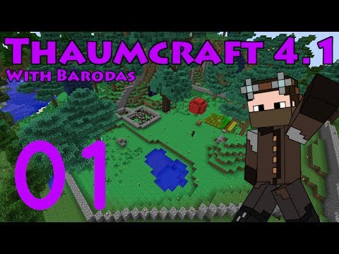Thaumcraft 4.1 - 01 - Getting Started Iron Capped Wand and Thaumonomicon
