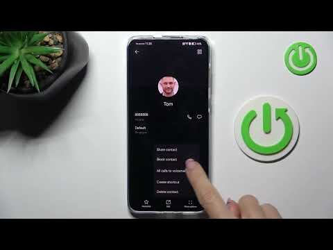 How To Block Contacts In HUAWEI P60 PRO | Prevent Numbers From Calling
