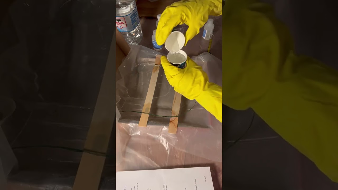 Re-Silvering an Antique Mirror