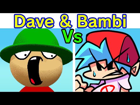 Friday Night Funkin' VS Dave & Bambi 2.0 FULL WEEK 1-3 (Remastered) (FNF MOD/Hard) + Secret Cheating