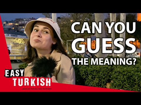 Turks Trying to Guess Meaning of Old Turkish Words | Easy Turkish 59