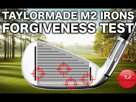 TAYLORMADE M2 IRONS 2017 - FORGIVENESS TEST!