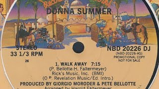 Donna Summer – Walk Away
