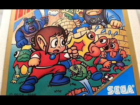 Classic Game Room - ALEX KIDD IN MIRACLE WORLD review for Sega Mark III