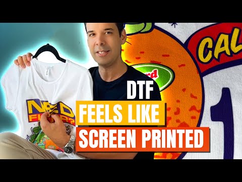 How to Make your DTF Prints look Matte and with Soft Hand Feel