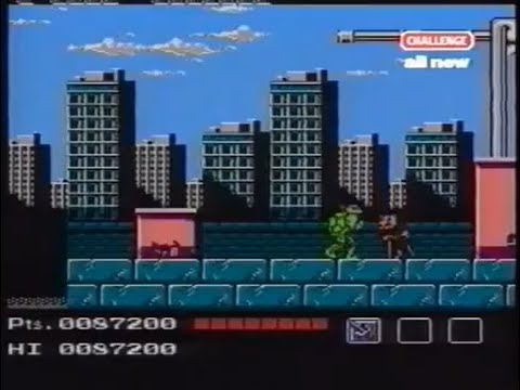Teenage Mutant Ninja Turtles (astuce NES) - GamesMaster 1992 (Channel 4)