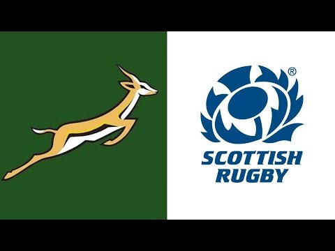 Rugby Test Match - Springboks vs Scotland 24 November 1951