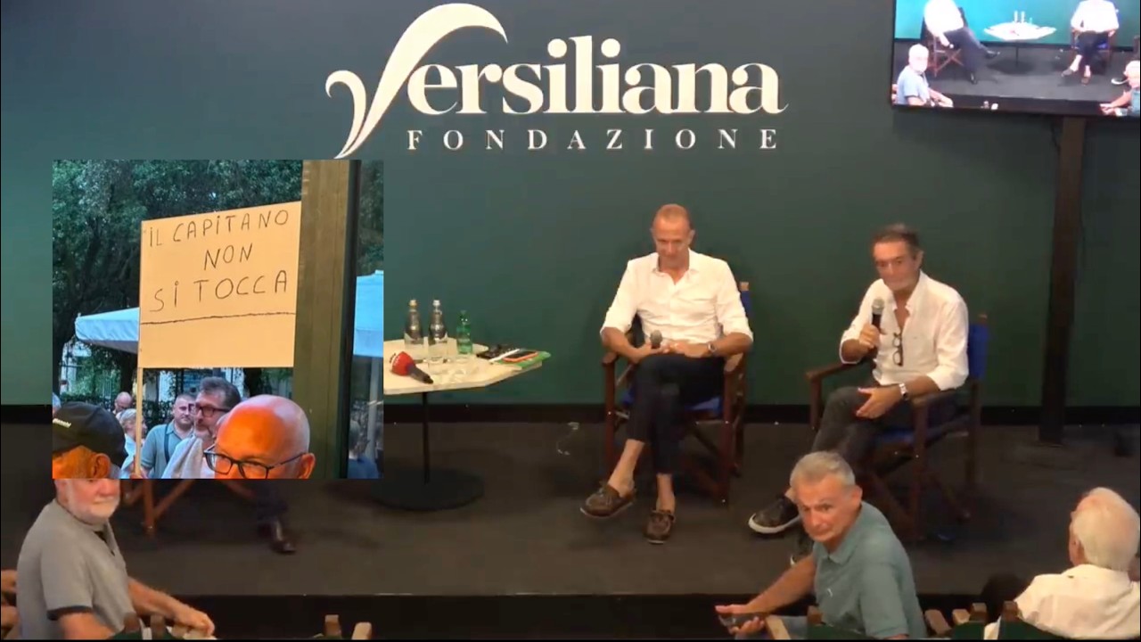 "IL CAPITANO NON SI TOCCA" - ROMEO E FONTANA CONTESTATI ALLA VERSILIANA