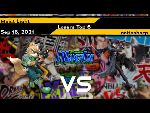 [Smash Ultimate] CTGamerCon (L.Top 6) - Moist  Light vs naitosharp