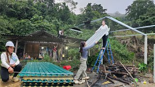 Download lagu Two young women took on the job of dismantling an old house and erecting the frame for a new one mp3 Download lagu Two young women took on the job of dismantling an old house and erecting the frame for a new one mp3