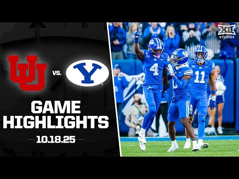 #23 Utah vs. #15 BYU Game Highlights | 2025 Big 12 Football