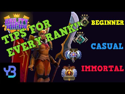 TIPS to CLIMB MMR!! Ability Arena Dota 2