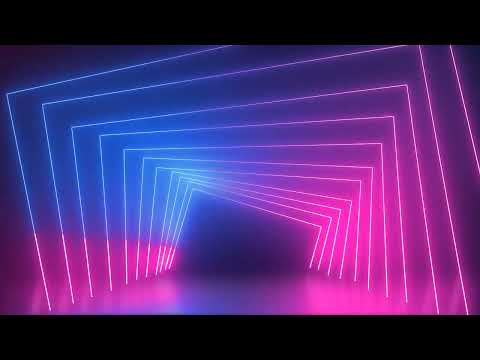 No Copyright Neon Lights Modern Animated Loop Background - Free Footage - No. 1 India