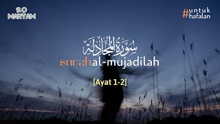 Download lagu Surah Al-Mujadilah سورة المجادلة ayat 1-2 (10X Pengulangan) - Metode Ummi #untukhafalan mp3 Download lagu Surah Al-Mujadilah سورة المجادلة ayat 1-2 (10X Pengulangan) - Metode Ummi #untukhafalan mp3