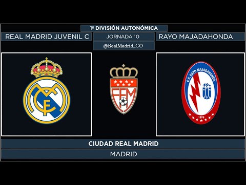 Real Madrid Juvenil C - Rayo Majadahonda | 1ª División Autonómica Juvenil 2021/22 | Jornada 10