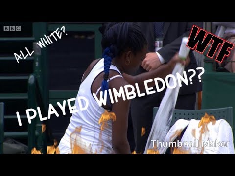 MY FIRST DAY PLAYING AT WIMBLEDON/ OUR WEIRDNESS!!