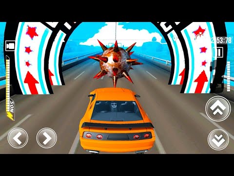 Mega Ramp Car Stunts Racing Impossible Tracks 3d